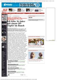 Tupfer im Bauch - Dr. Ruth Schultze-Zeu