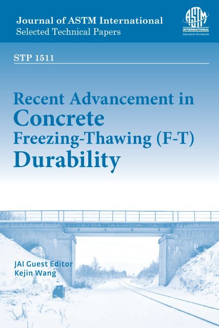 Recent advancement in concrete freezing-thawing (FT) durability