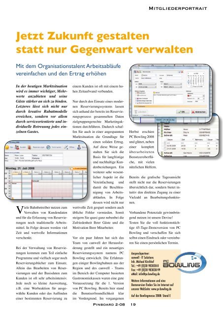 Jetzt neu - Bundesverband Bowling eV