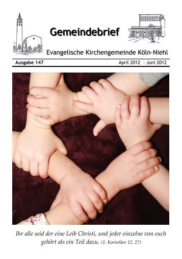 Aktuelle Informationen - Evangelische Kirche Niehl