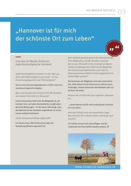 Kein Problem - Heimkehr-Hannover.de