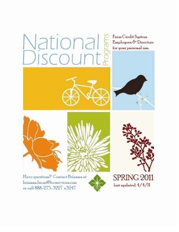 National Discount Programs - Farm Credit of Central Florida