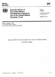 DP/1994/10/Add.4 - United Nations Development Programme