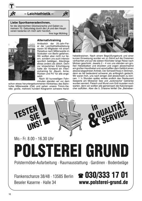 Ausgabe 7+8/2009 - VfL-Tegel 1891 e.V.