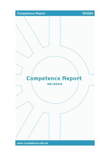 Competence Report 06/2004 - Aspera GmbH