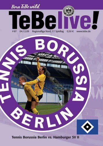 87 HSV II - Tennis Borussia Berlin