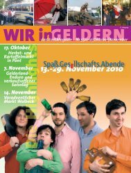 Oktober|November - WIR in Geldern