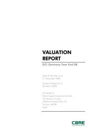 VALUATION REPORT