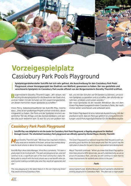 Vitalitätstraining für Jung und Alt - Playground@Landscape