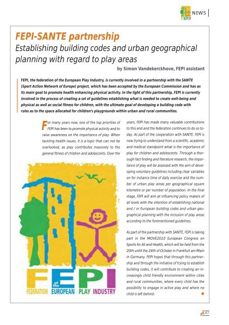 Vitalitätstraining für Jung und Alt - Playground@Landscape