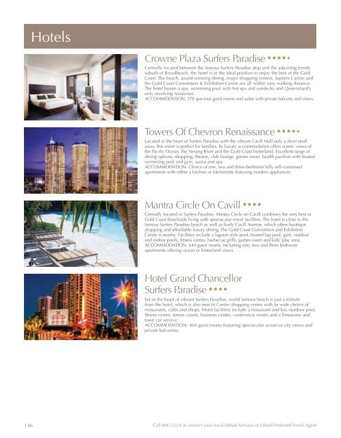 Highlights - Etihad Holidays