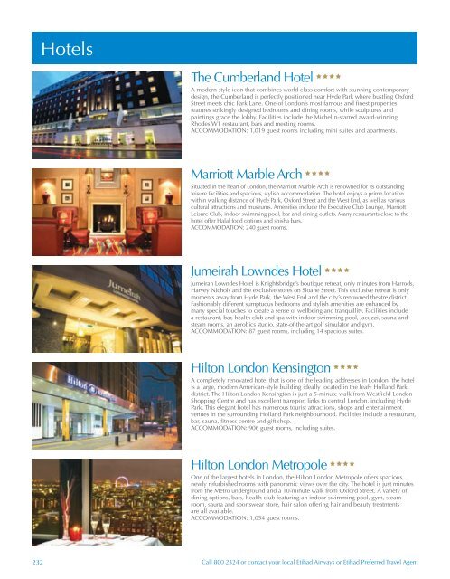 Highlights - Etihad Holidays