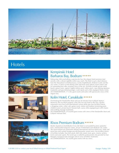 Highlights - Etihad Holidays