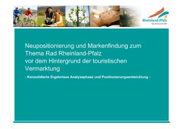 Neupositionierung und Markenfindung zum Thema Rad Rheinland ...