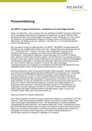 Pressemitteilung - ZECH GROUP