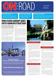 VON ESSEN GROUP GOES INTO ADMINISTRATION - On The Road