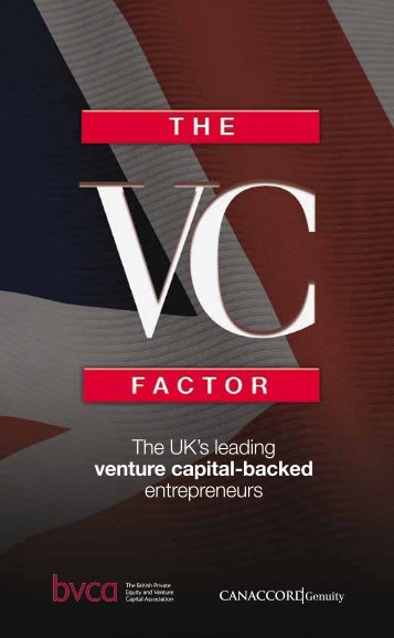 The UK's leading venture capital-backed entrepreneurs - BVCA admin