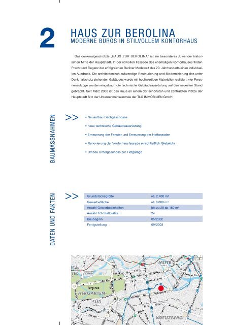 VISIONEN, PROJEKTE UND OBJEKTE - TLG Immobilien GmbH