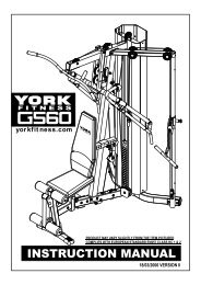 York fitness home gym hot sale