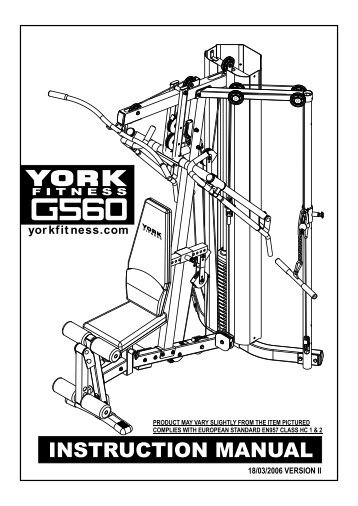 warranty registration - York Fitness