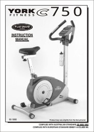 XC530 Cycle Cross Trainer York Fitness