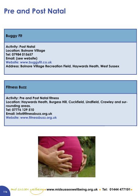 Physical Activity Directory - Mid Sussex Wellbeing - Mid Sussex ...