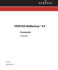 NetBackup Commands for Windows - Zedat