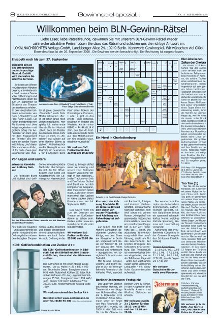 Ausgabe 18-2008 (PDF) - Berliner Lokalnachrichten