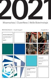 BIOKATALYSE2021-Clustermagazin 2021, Ausgabe 1