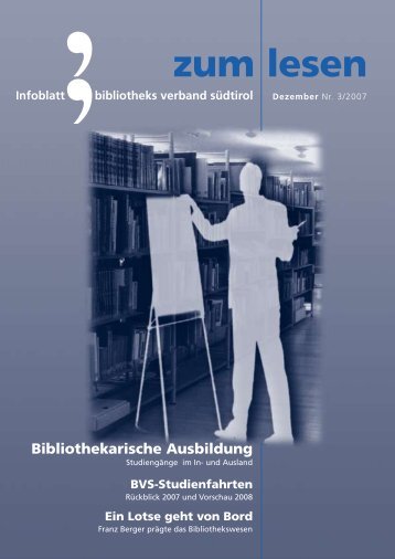 Infoblatt bibliotheks verband südtirol