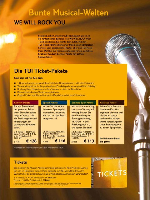 Die TUI Ticket-Pakete - Giata