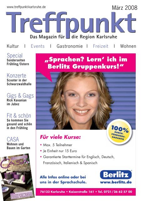veranstaltungskalender - Treffpunkt Karlsruhe