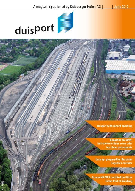 A magazine published by Duisburger Hafen AG June 2012 - Duisport
