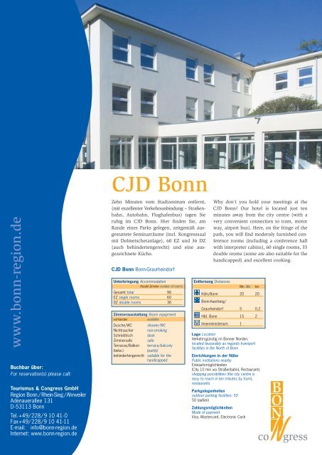 Hotel CJD Bonn (05) - Bonn Region