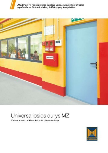 Universaliosios durys MZ - Hormann.lt