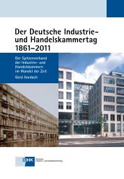 Der Deutsche Industrie- und Handelskammertag 1861–2011