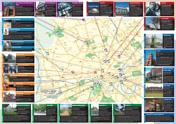 Map of filming in West London