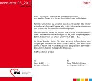 Newsletter des Landes-verbandes Juli 2012 - AWO Nordwest