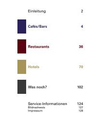 Restaurants 36 Hotels 70 Was noch? 102 Cafés ... - DEHOGA Shop