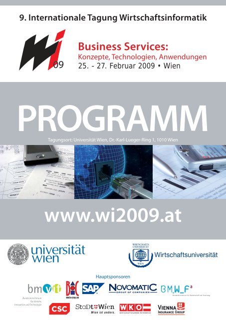 Wissenschaftliches Programm - Wirtschaftsinformatik 2009