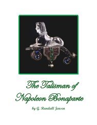 NAPOLEON'S TALISMAN - The Napoleon Series