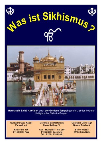 Was ist Sikhismus - 10.08.2012 (Farbig) - A4 - Samey Di Awaaz