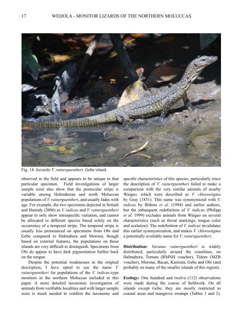 Vol. 4 No. 1 - International Varanid Interest Group