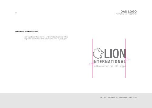Die KommuniKationsmittel - Lion international