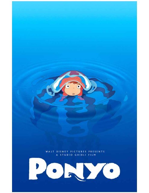 Ponyo Production Notes Pdf