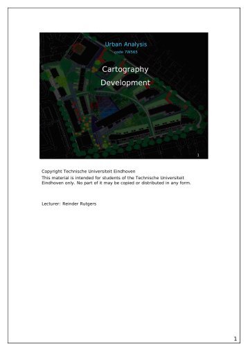 Cartography Development - Technische Universiteit Eindhoven