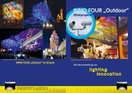 INNo Four „outdoor“ - Lighting Innovation