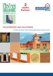 Info Holzfenster - Tischlerei Albers