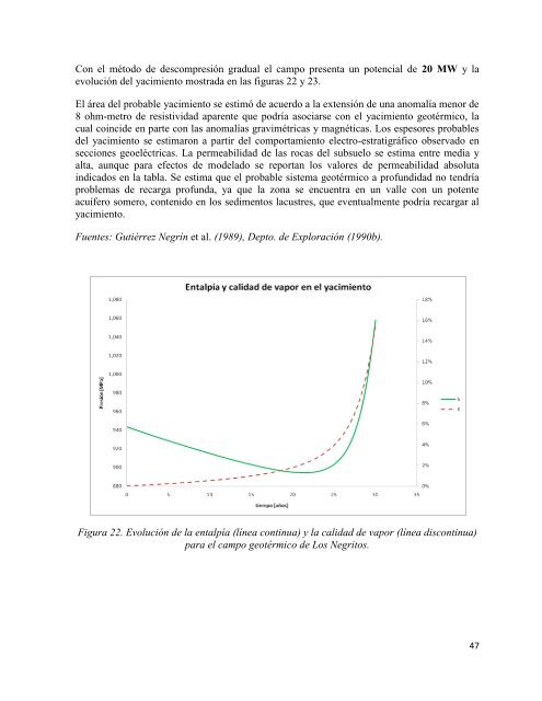 Evaluación de la Energía Geotérmica en México - Comisión ...