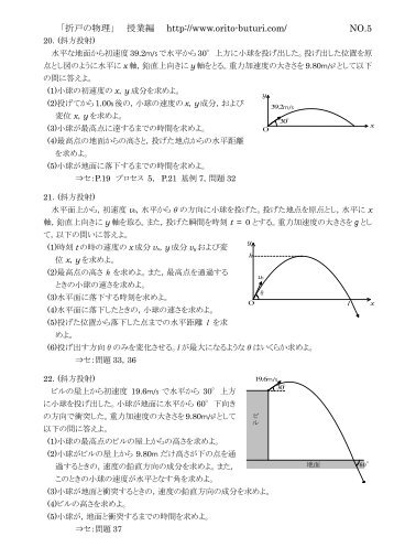 「折戸の物理」 授業編 http://www.orito-buturi.com/ NO.5